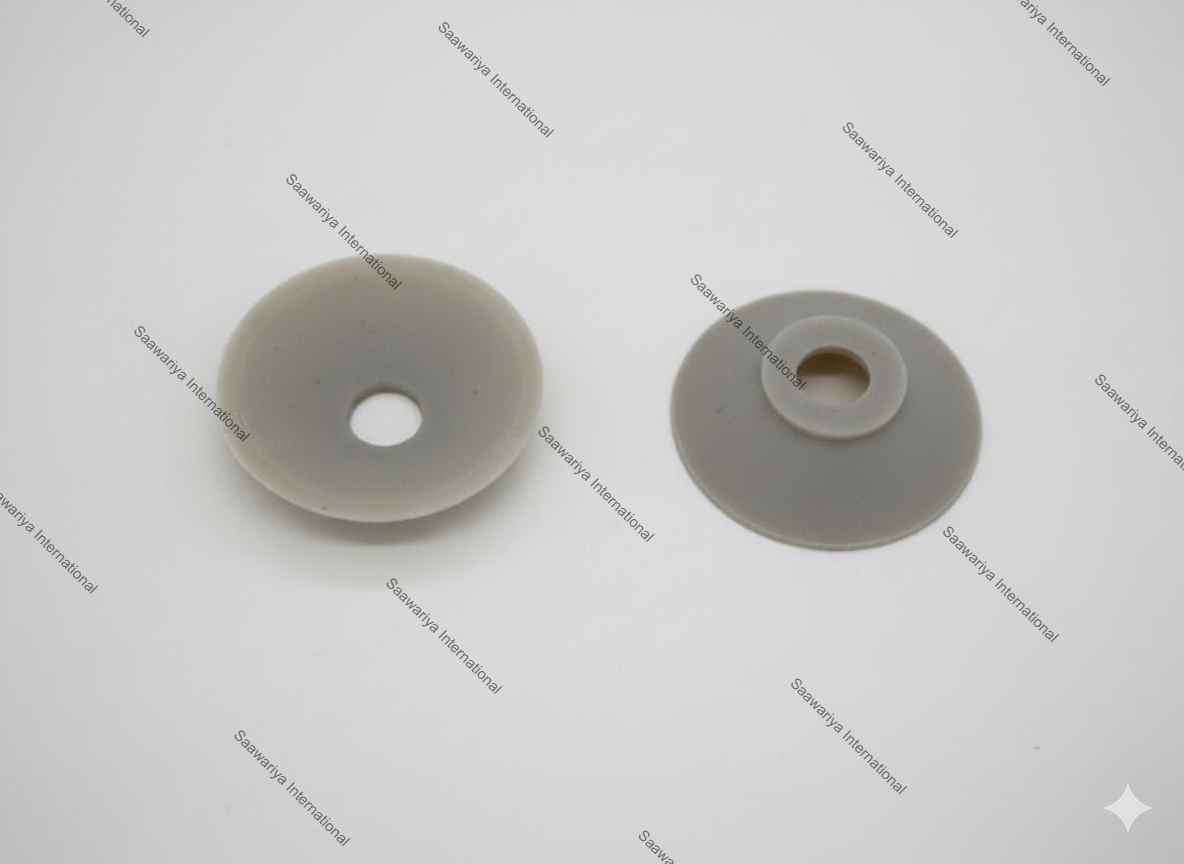 Dished Rubber Sucker 27 x 7 x 6mm HDM: 04.016.071